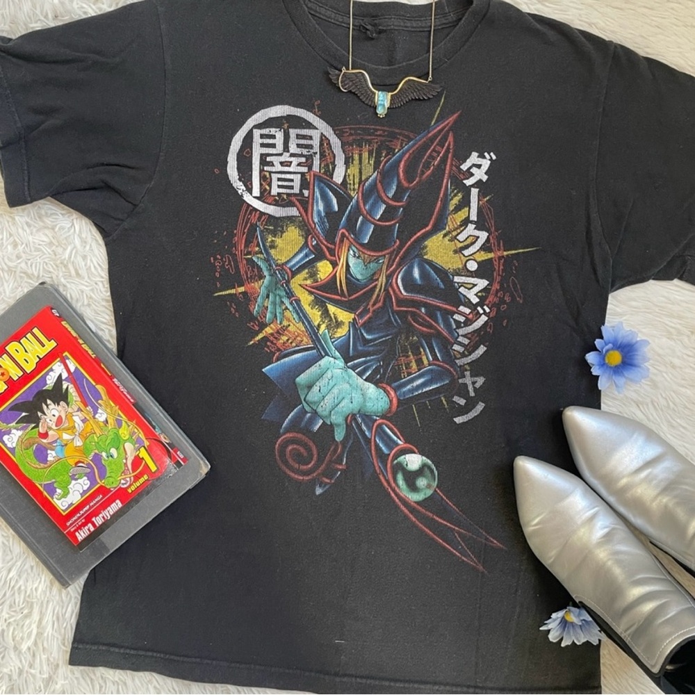 Vintage 90s Yugioh Dark Magician anime graphic tee - Picture 11 of 16